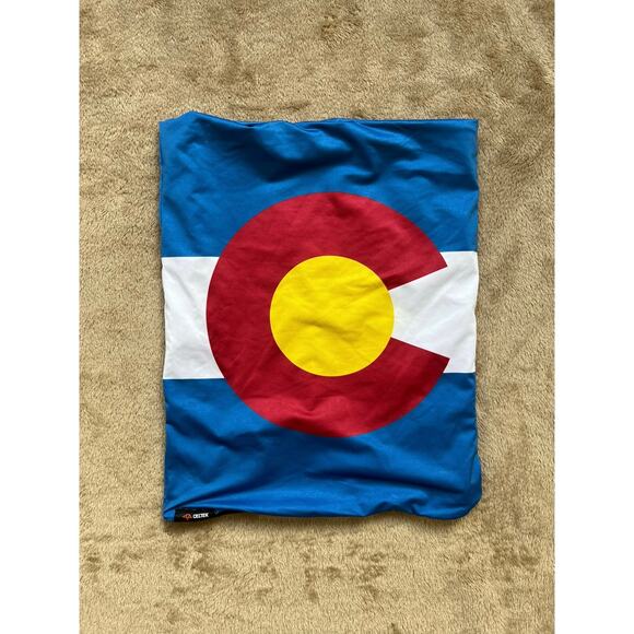Celtek Colorado State Flag Neck Warmer Gaiter Unisex One Size - Picture 1 of 6